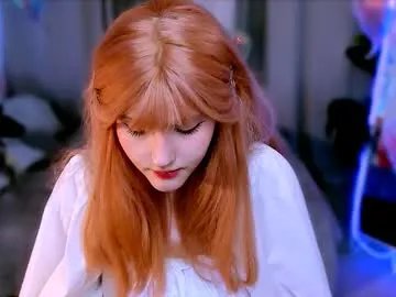 delilahtaylor — Hi ^-^ I'm really shy but I can't help moan from the strong vibrations   #18 - Goal: lick finger [40 tokens left] #redhead #new #shy #nonude