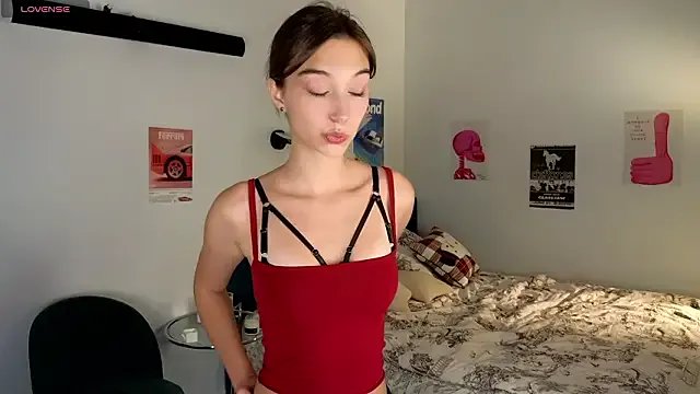 vixinp — white shorts no panties water spray