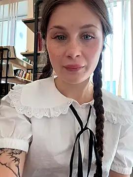 mmelicious — spread cute asshole in library college 